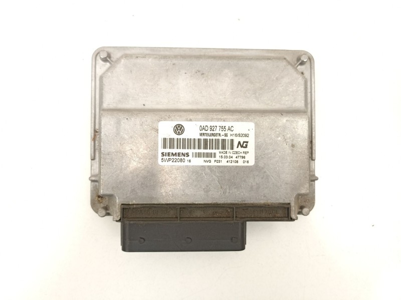 Recambio de centralita para volkswagen touareg (7la, 7l6, 7l7) 2.5 r5 tdi referencia OEM IAM 0AD927755AC 5WP22080 