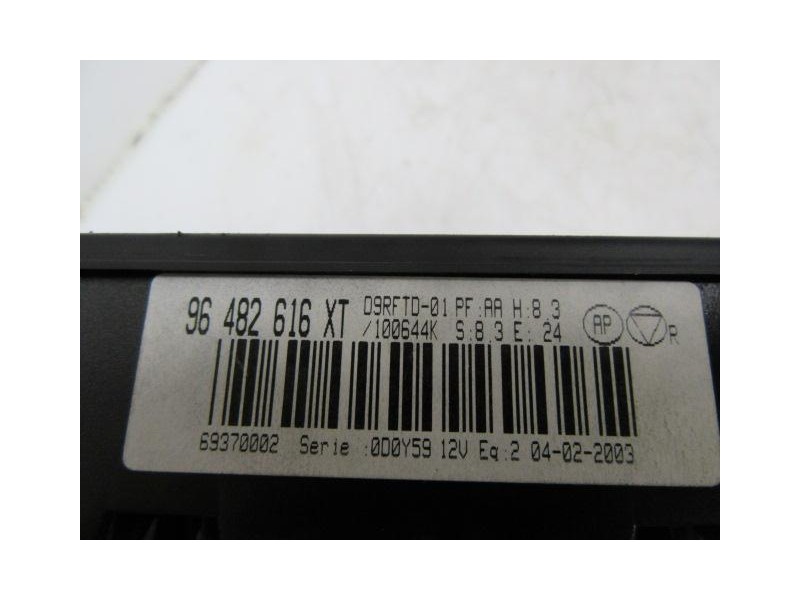 Recambio de mandos calefaccion : peugeot 406 : 1.8g-6fz (115,57cv) [2003] para peugeot 406 1.8g-6fz referencia OEM IAM A/C  