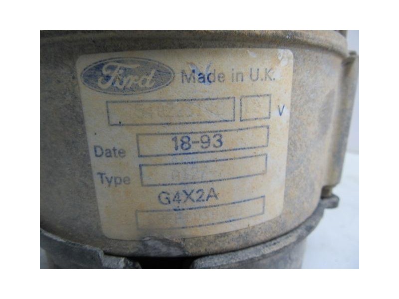 Recambio de alternador : ford escort : 1.8 d (58,46cv) [1993] para ford escort 1.8 d referencia OEM IAM 5402231...  
