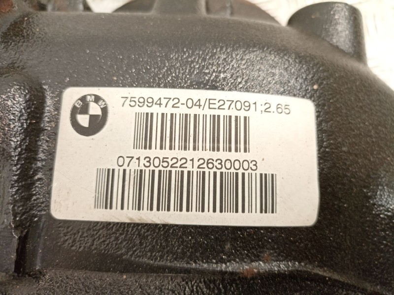Recambio de diferencial trasero para bmw 1 (f20) 118 d referencia OEM IAM 7599472  