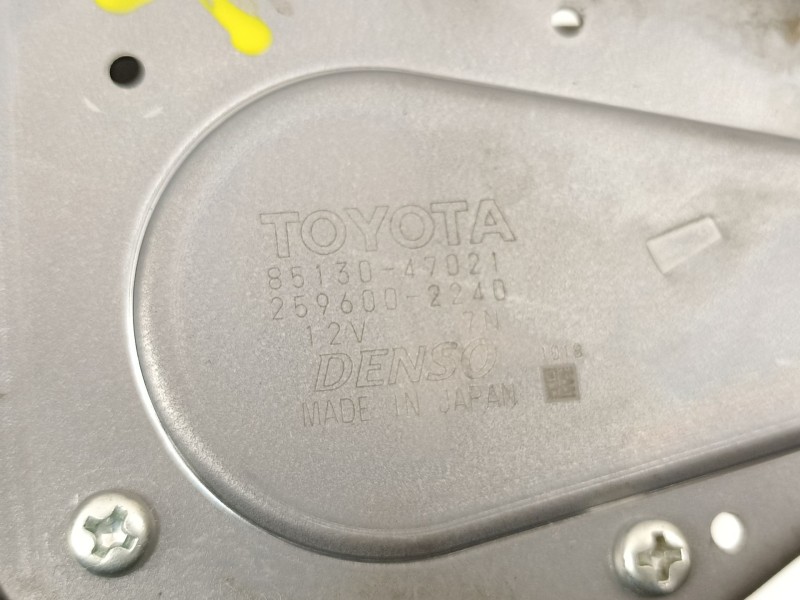 Recambio de motor limpia trasero para toyota prius zvw30 prius advance referencia OEM IAM 8513047021 2596002240 