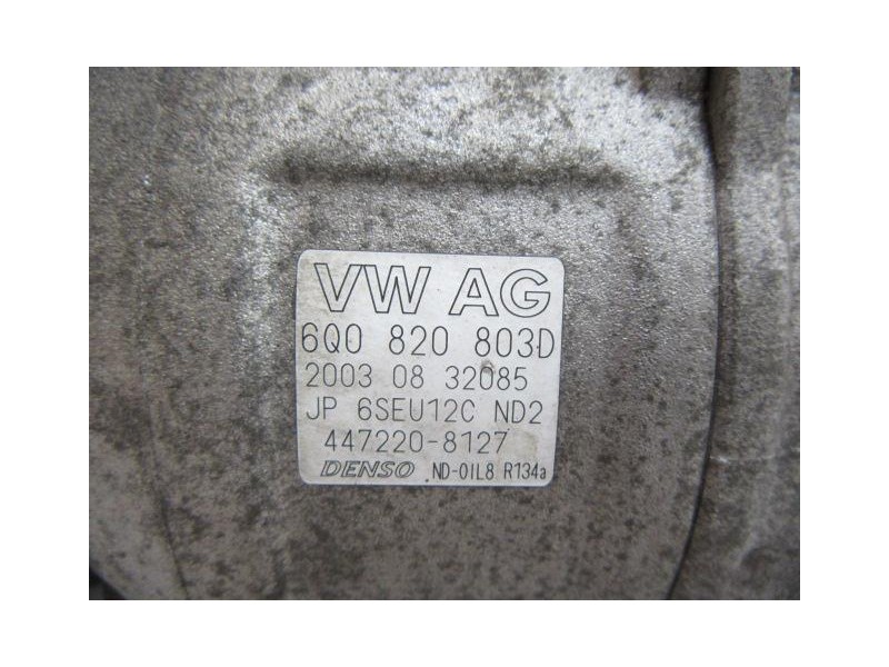 Recambio de aire acondicionado : seat ibiza : 1.9 tdi -atd (100,61cv) 5p [2003] para seat ibiza 1.9 tdi -atd referencia OEM IAM 