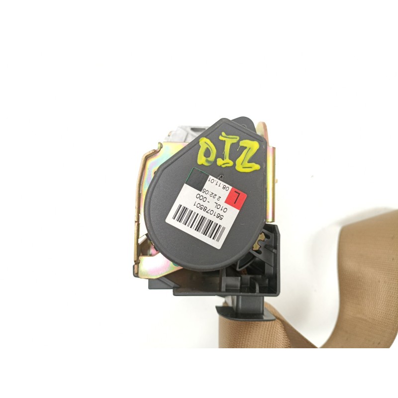 Recambio de cinturon seguridad delantero izquierdo para bmw 7 (e65, e66, e67) 745 i, li referencia OEM IAM 7037821  