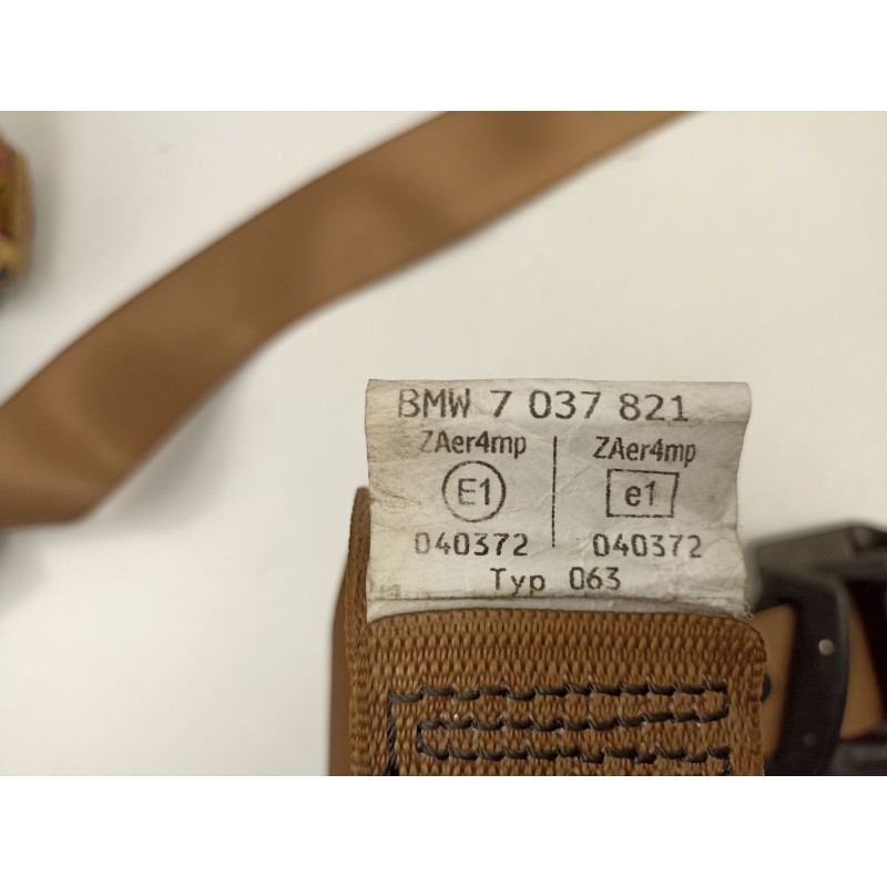 Recambio de cinturon seguridad delantero izquierdo para bmw 7 (e65, e66, e67) 745 i, li referencia OEM IAM 7037821  