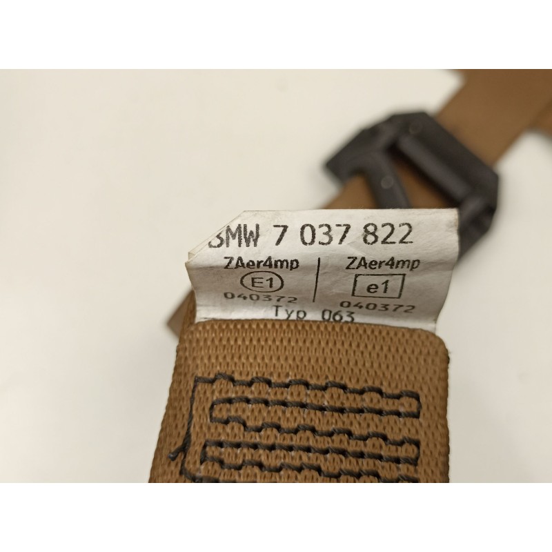 Recambio de cinturon seguridad delantero derecho para bmw 7 (e65, e66, e67) 745 i, li referencia OEM IAM 7037822  