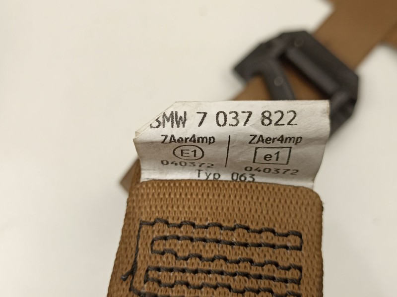 Recambio de cinturon seguridad delantero derecho para bmw 7 (e65, e66, e67) 745 i, li referencia OEM IAM 7037822  