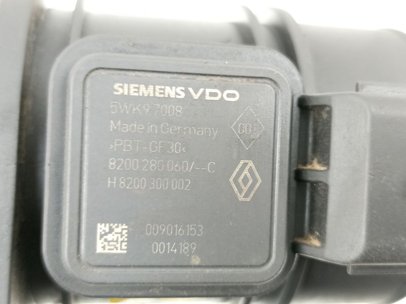 Recambio de caudalimetro para renault master ii furgoneta (fd) 2.5 dci referencia OEM IAM 8200280060 5WK97008 8200300002