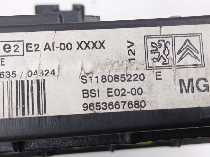 Recambio de bsi para peugeot 206 hatchback (2a/c) 1.4 hdi eco 70 referencia OEM IAM 9653667680  