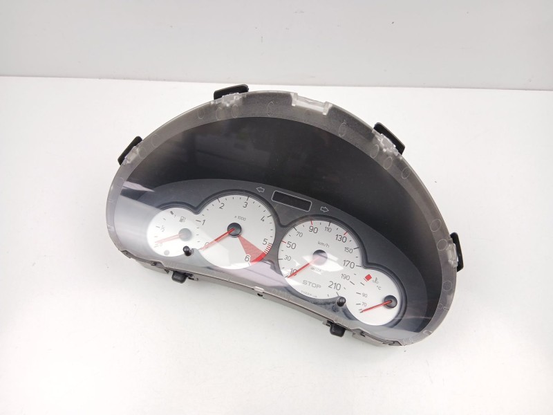 Recambio de cuadro instrumentos para peugeot 206 hatchback (2a/c) 1.4 hdi eco 70 referencia OEM IAM 9656696280  