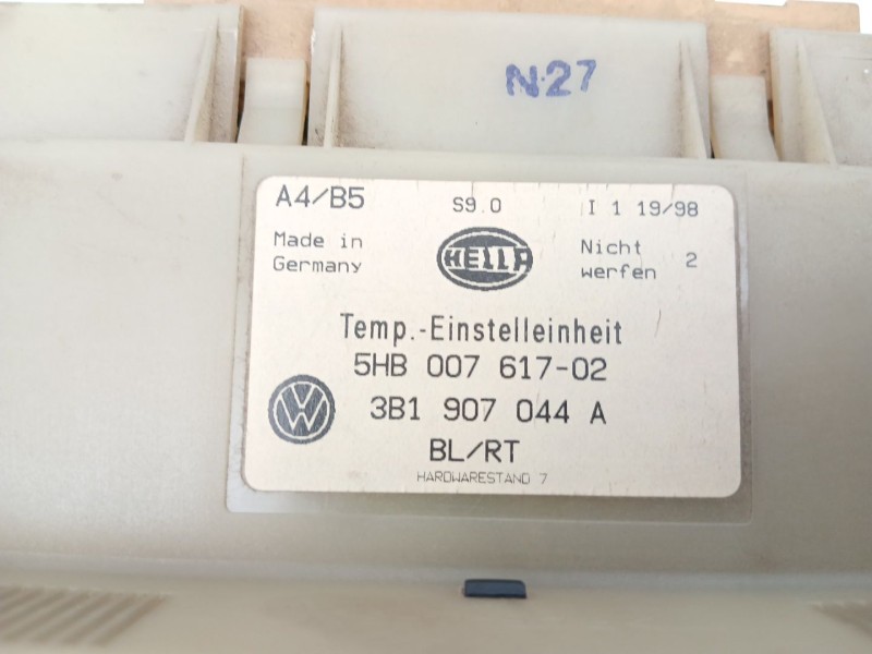 Recambio de mandos calefaccion aire para volkswagen golf iv (1j1) 1.9 tdi referencia OEM IAM 3B1907044A 5HB00761702 