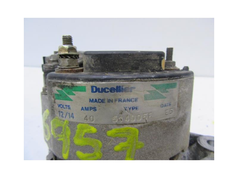 Recambio de alternador : citroen visa : 1.1 g (48,95cv) [1985] para citroen visa 1.1 g referencia OEM IAM 514005F  