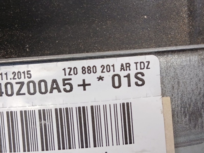 Recambio de airbag conductor para skoda yeti (5l) 2.0 tdi 4x4 referencia OEM IAM 1Z0880201AR  