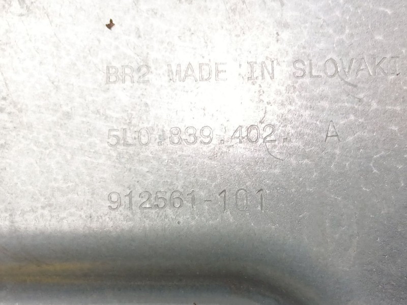 Recambio de elevalunas trasero derecho para skoda yeti (5l) 2.0 tdi 4x4 referencia OEM IAM 5L0839402  