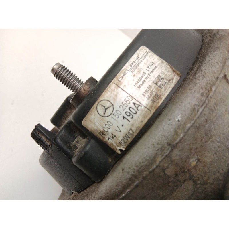 Recambio de alternador para mercedes-benz clase c (w203) c 220 cdi (203.006) referencia OEM IAM A0001502550  