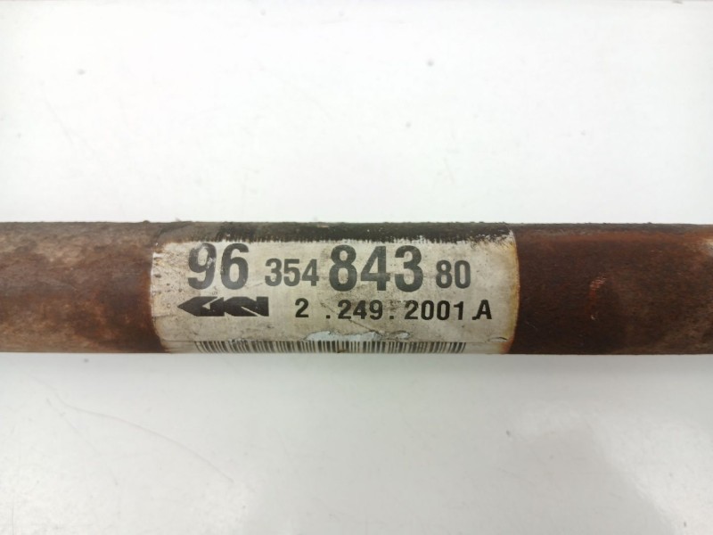 Recambio de transmision delantera derecha para citroën saxo (s0, s1) 1.4 vts referencia OEM IAM 9635484380  