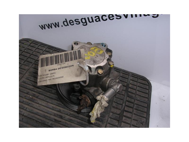 Recambio de bomba dirección : fiat scudo : 2.0 jtd (rhx)(5-p) [2000] para fiat scudo 2.0 jtd (rhx)(5-p) referencia OEM IAM 96246