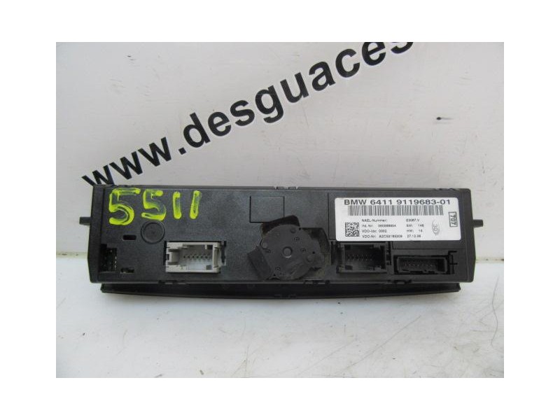 Recambio de mandos calefaccion : bmw 120 : 2.0 td 5p [2007] para bmw  120 2.0 td referencia OEM IAM   