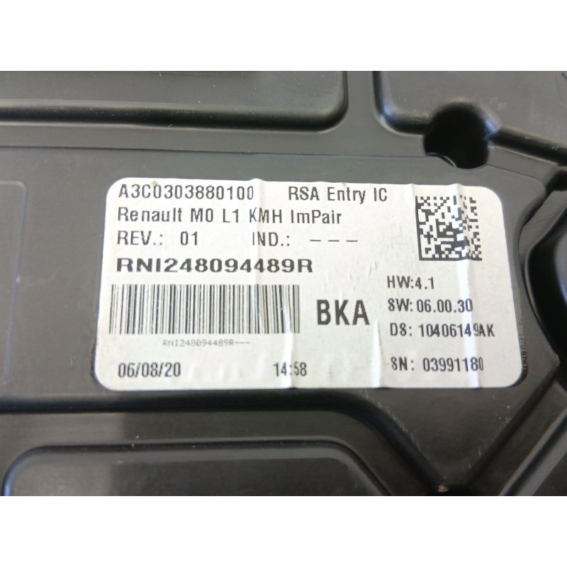 Recambio de cuadro instrumentos para renault express furgoneta/monovolumen 1.5 blue dci 75 (f6aa) referencia OEM IAM 248094489R 
