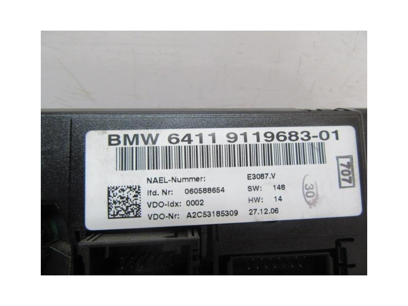 Recambio de mandos calefaccion : bmw 120 : 2.0 td 5p [2007] para bmw  120 2.0 td referencia OEM IAM   
