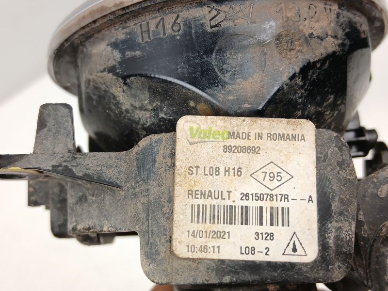 Recambio de antiniebla derecho para renault express furgoneta/monovolumen 1.5 blue dci 75 (f6aa) referencia OEM IAM 261507817R  