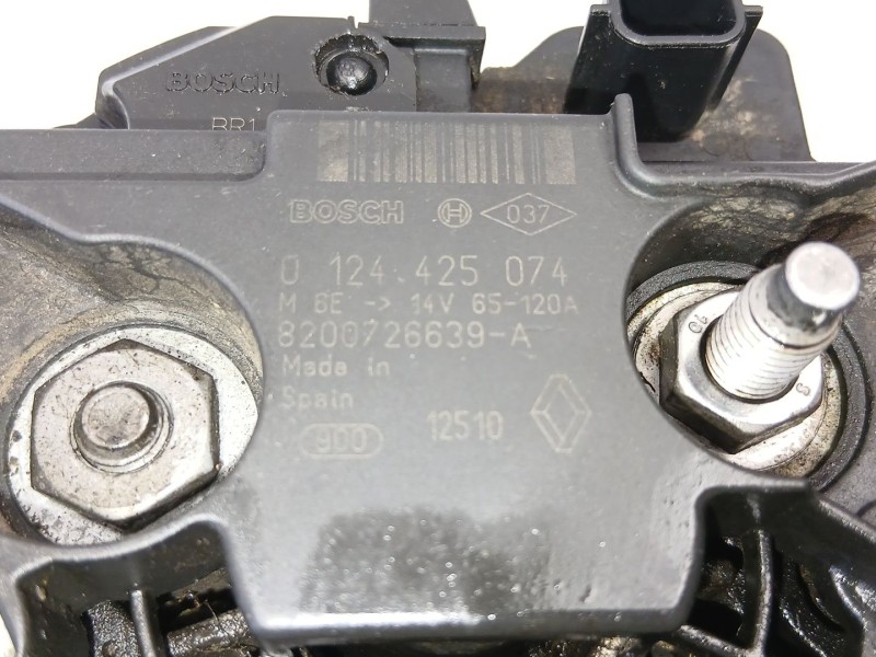 Recambio de alternador para renault scénic ii (jm0/1_) 2.0 dci (jm1k) referencia OEM IAM 8200726639 0124425074 