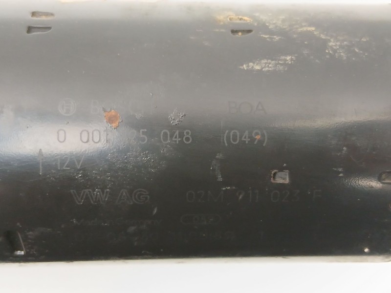 Recambio de motor arranque para seat toledo ii (1m2) 1.9 tdi referencia OEM IAM 02M911023F 0001125048 