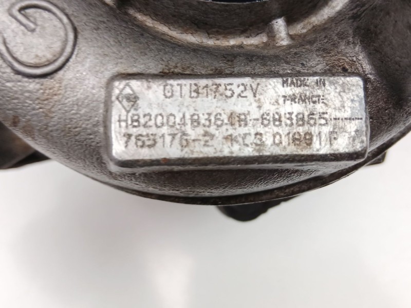 Recambio de turbo para renault master ii furgoneta (fd) 2.5 dci referencia OEM IAM 8200483648 GTB1752V 