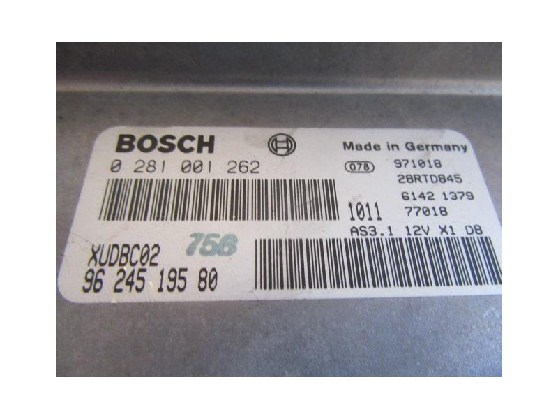 Recambio de centralita : citroen xantia : 1.9 d -dhx (89,73cv) 5p [1998] para citroen xantia 1.9 d -dhx referencia OEM IAM 02810