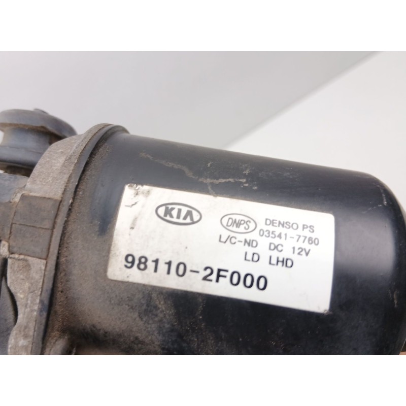 Recambio de motor limpia delantero para kia cerato i hatchback (ld) 1.5 crdi referencia OEM IAM 981102F000  