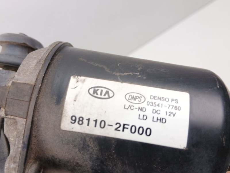 Recambio de motor limpia delantero para kia cerato i hatchback (ld) 1.5 crdi referencia OEM IAM 981102F000  