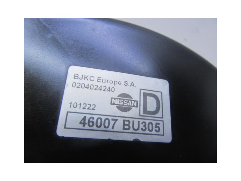 Recambio de servofreno : nissan almera : 2.2 td 5p [2001] para nissan almera 2.2 td referencia OEM IAM 46007BU305  
