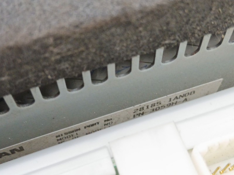 Recambio de radio cd/mp3 para infiniti g sedán 37 referencia OEM IAM 281851AN0B 28395JU40B 280911BP0A