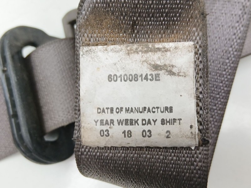 Recambio de cinturon seguridad delantero izquierdo para chrysler pt cruiser 2.1 cdi referencia OEM IAM 601008143E  