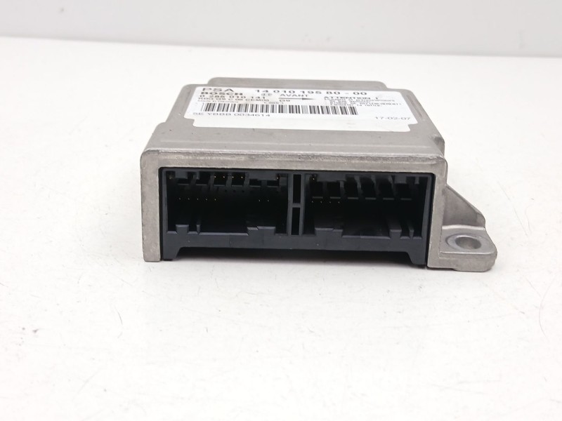 Recambio de centralita airbag para citroën jumpy ii furgoneta 2.0 hdi 120 referencia OEM IAM 1401019580 0285010141 