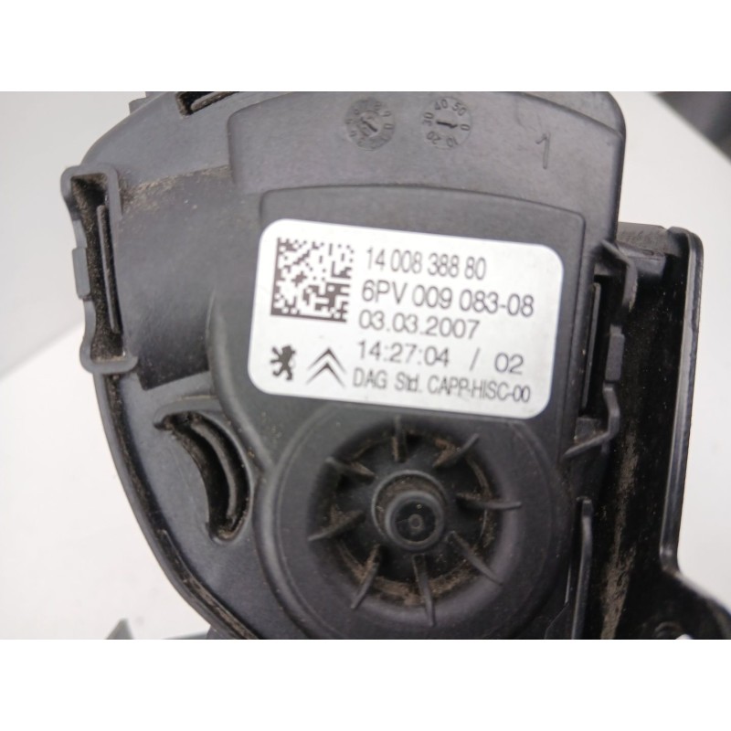 Recambio de potenciometro aceleracion para citroën jumpy ii furgoneta 2.0 hdi 120 referencia OEM IAM 1400838880 6PV009083 