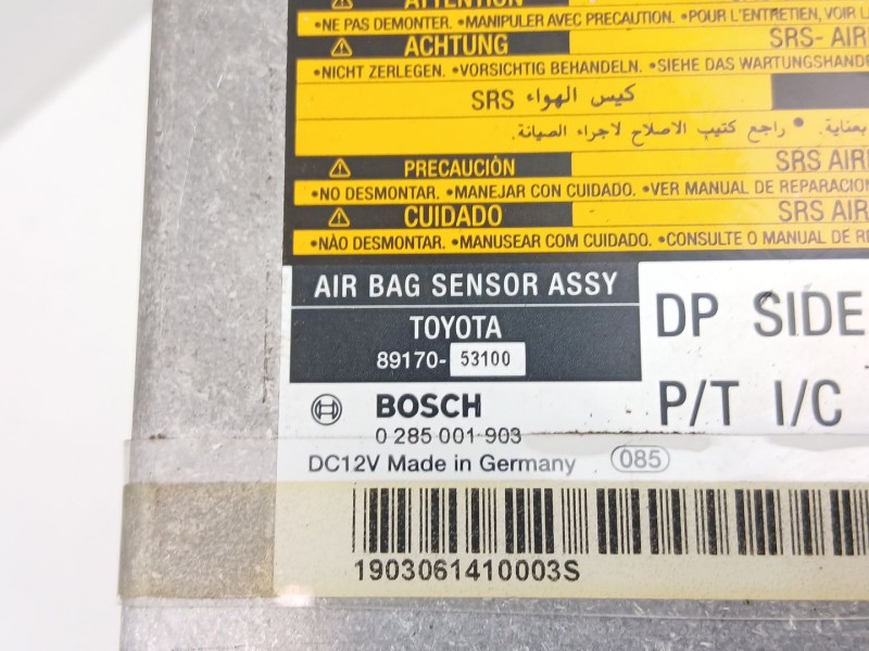 Recambio de centralita airbag para lexus is ii (_e2_) 220d (ale20) referencia OEM IAM 8917053100 0285001903 