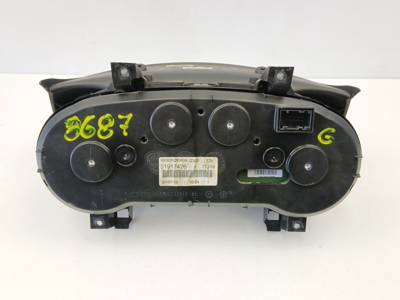 Recambio de cuadro instrumentos para fiat punto (199_) 1.2 (199axz1a, 199bxz1a) referencia OEM IAM 51917426  