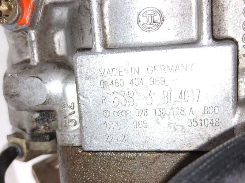 Recambio de bomba inyectora diesel para volkswagen passat b5 (3b2) 1.9 tdi referencia OEM IAM 028130118A 0460404969 