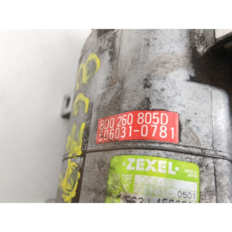 Recambio de compresor aire acondicionado para volkswagen passat b5 (3b2) 1.9 tdi referencia OEM IAM 8D0260805D 5060310781 