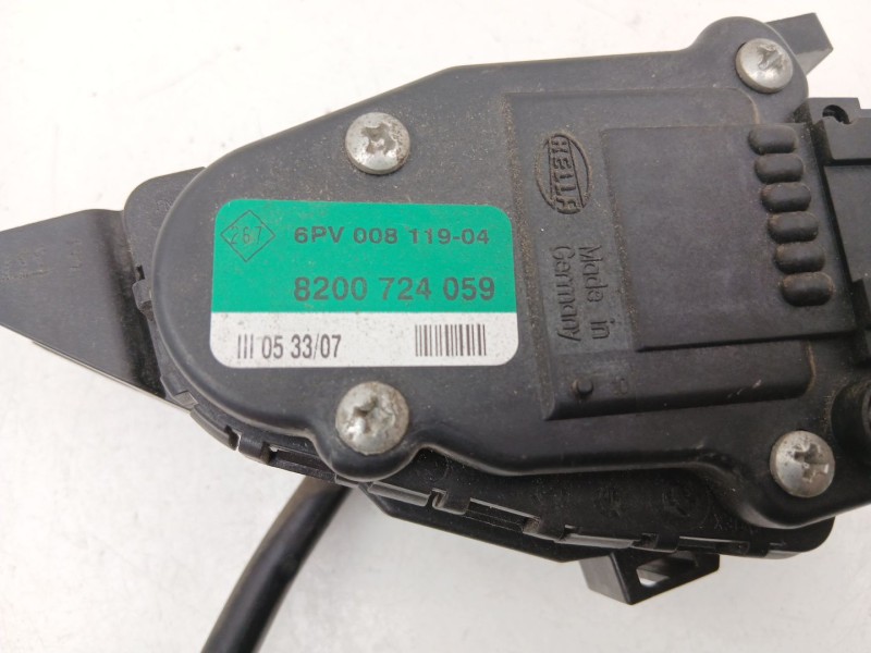 Recambio de potenciometro aceleracion para nissan interstar autobús (x70) dci 100 referencia OEM IAM 8200724059 6PV00811904 