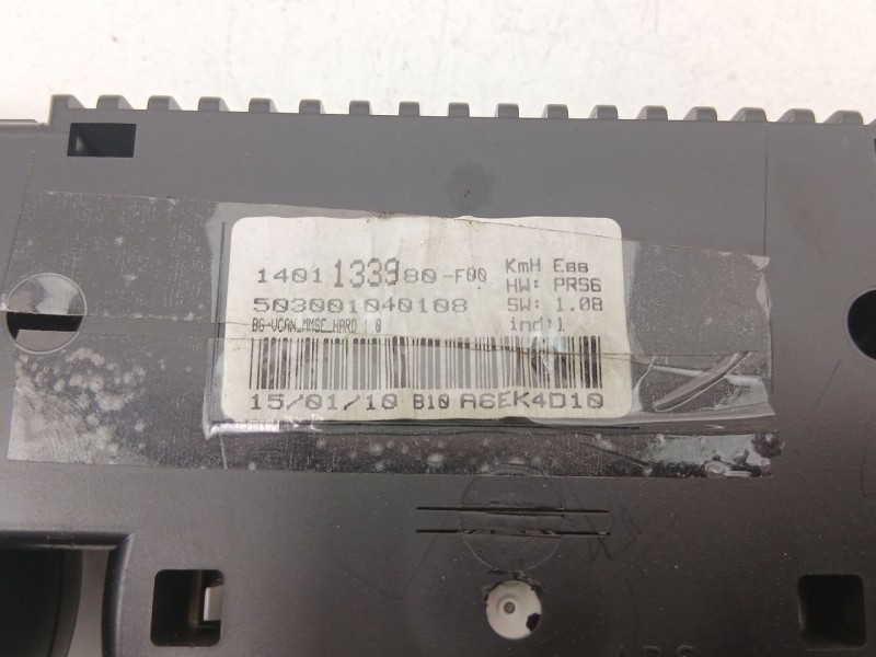 Recambio de cuadro instrumentos para citroën c8 van (ea_, eb_) 2.0 (ebrfjc) referencia OEM IAM 1401133980  