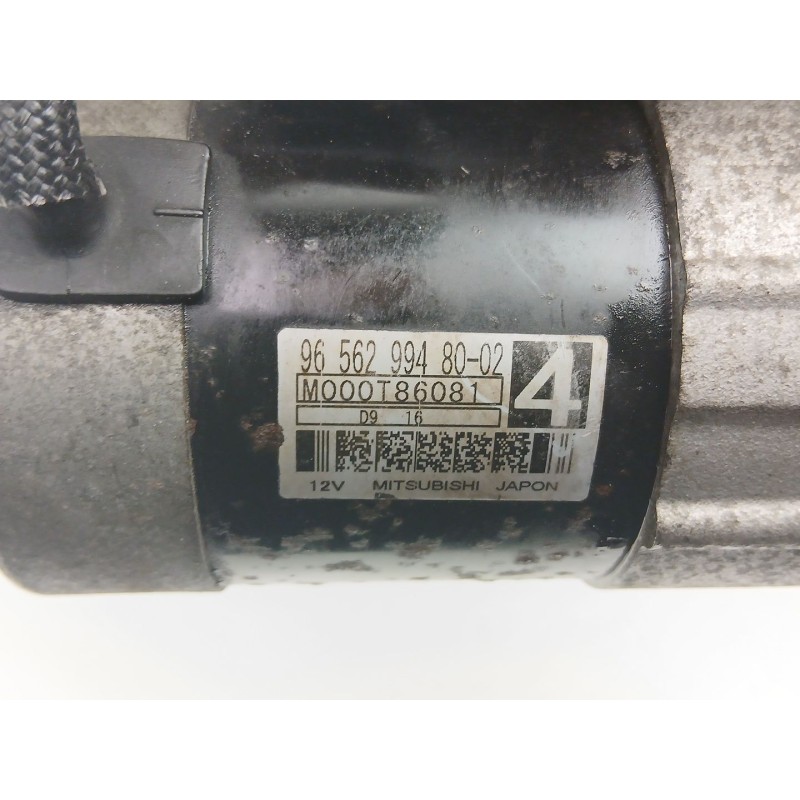 Recambio de motor arranque para citroën c8 van (ea_, eb_) 2.0 (ebrfjc) referencia OEM IAM 9656299480  