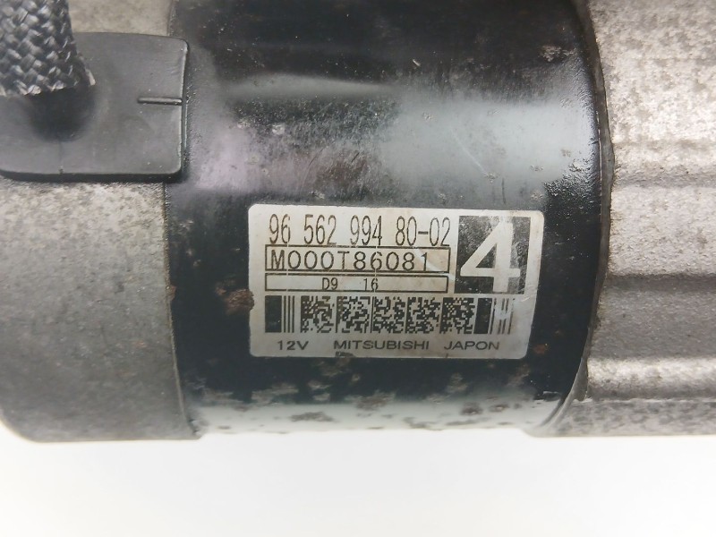 Recambio de motor arranque para citroën c8 van (ea_, eb_) 2.0 (ebrfjc) referencia OEM IAM 9656299480  