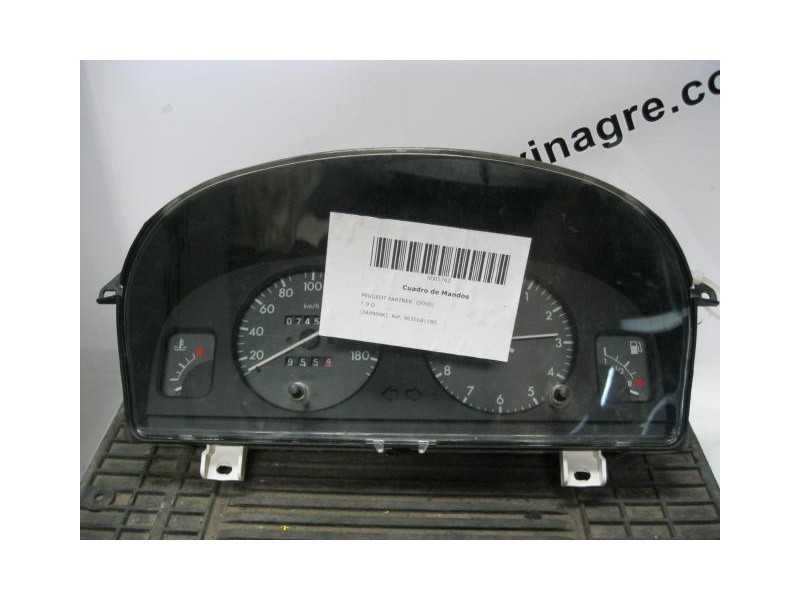 Recambio de cuadro instrumentos : peugeot partner : 1.9 d [2000] para peugeot partner 1.9 d referencia OEM IAM 9635681180  