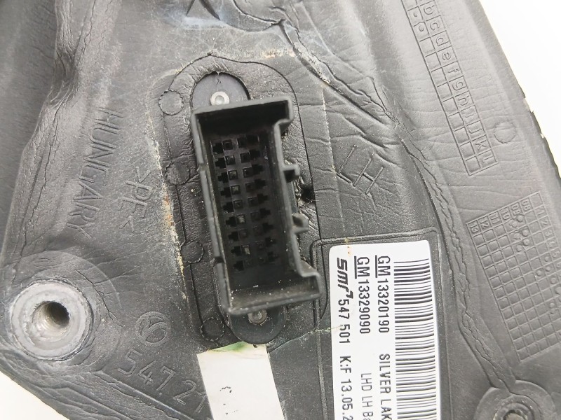 Recambio de retrovisor izquierdo para opel insignia a (g09) 2.0 cdti (68) referencia OEM IAM 13329090  13320190