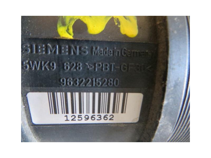 Recambio de caudalimetro : fiat ulysse : 2.2 jtd jtd-4hw-128cv monovolumen 5p [2006] para fiat ulysse 2.2 jtd jtd-4hw-128cv mono