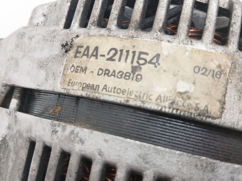 Recambio de alternador para peugeot 406 (8b) 2.1 td 12v referencia OEM IAM 5705Y4 DRA3819 