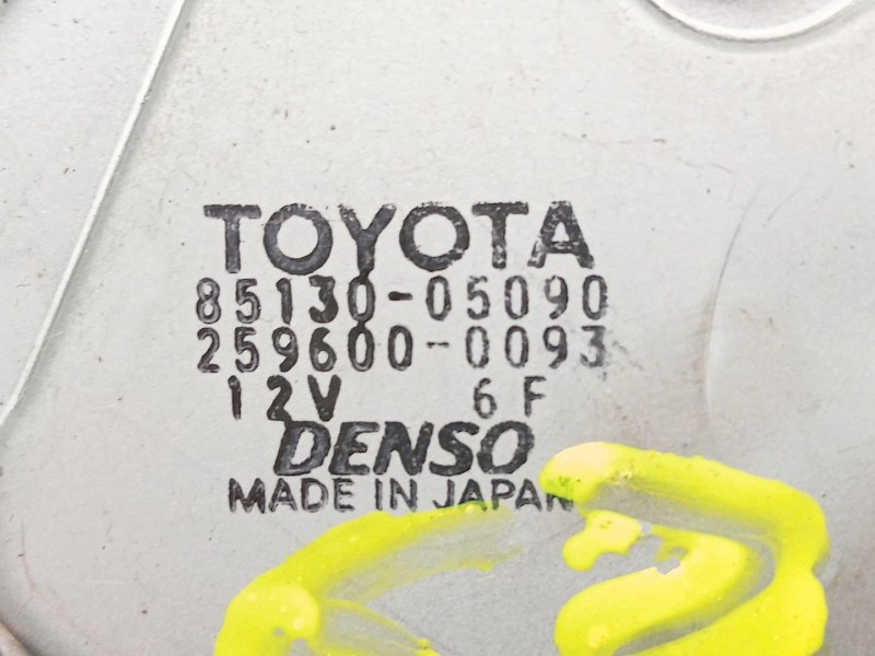 Recambio de motor limpia trasero para toyota avensis 2.0 g referencia OEM IAM 8513005090 2596000093 