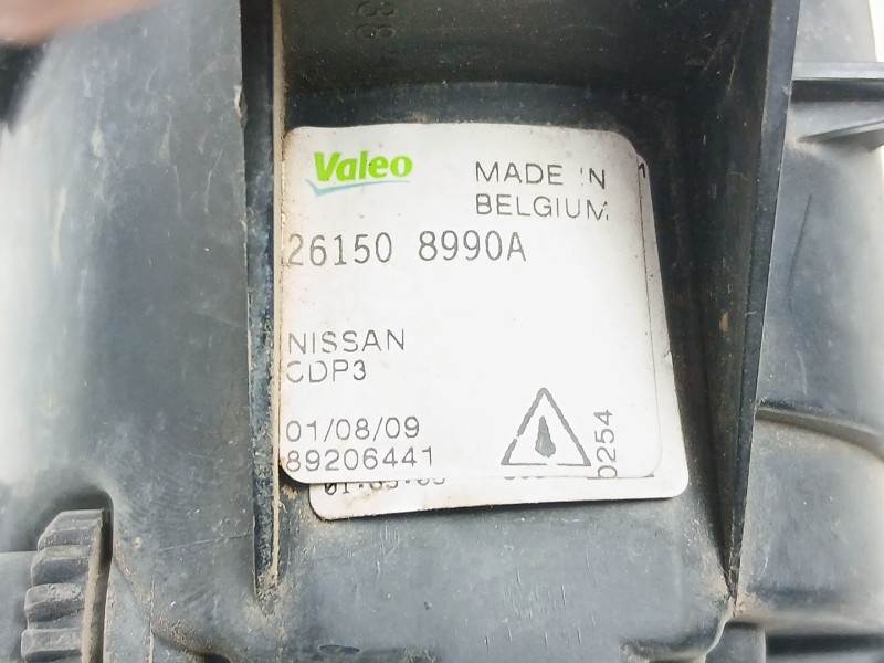 Recambio de antiniebla derecho para renault koleos i (hy_) 2.0 dci 4x4 (hy0k) referencia OEM IAM 261508990A  