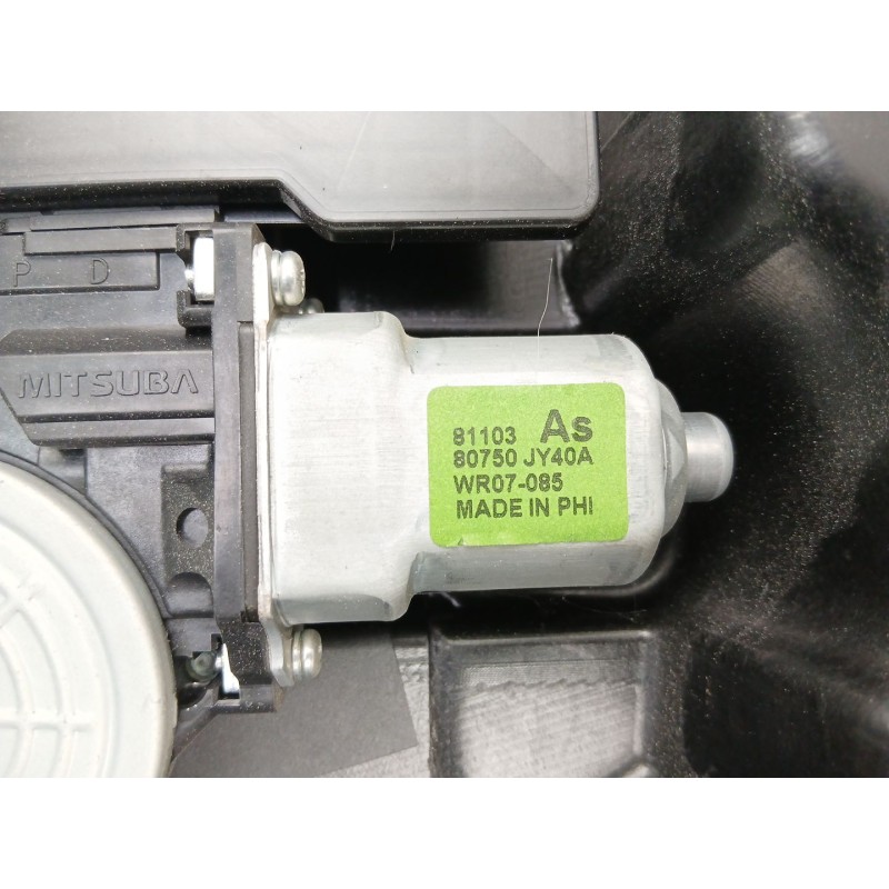 Recambio de elevalunas delantero derecho para renault koleos i (hy_) 2.0 dci 4x4 (hy0k) referencia OEM IAM 80750JY40A  